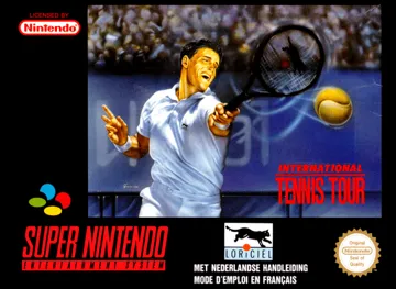 International Tennis Tour (Europe) box cover front